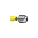 Flangeless Fitting FlushNut™ 1/4-28 Flat-Bottom, 1/8" OD